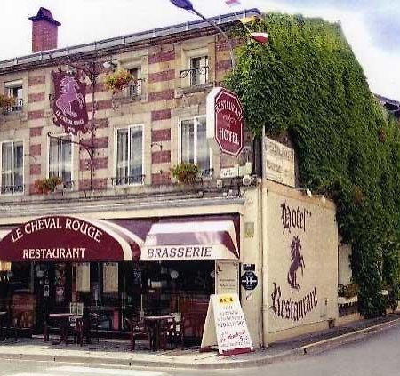 Logis Le Cheval Rouge Hotel Sainte-Menehould Buitenkant foto