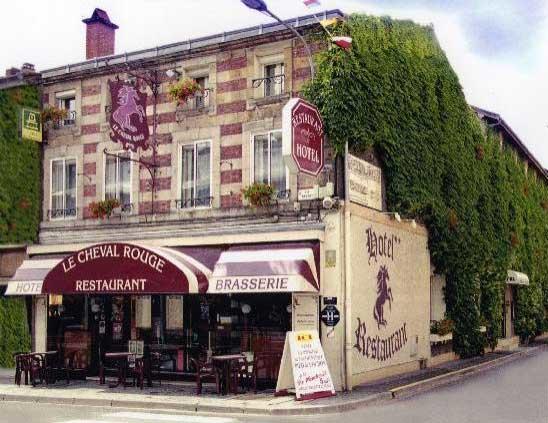 Logis Le Cheval Rouge Hotel Sainte-Menehould Buitenkant foto